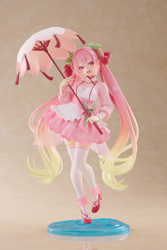 Hatsune Miku AMP+ Sakura Miku Newley Written Sakura Dress Ver