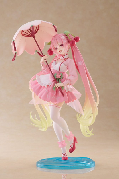 Hatsune Miku AMP+ Sakura Miku Newley Written Sakura Dress Ver
