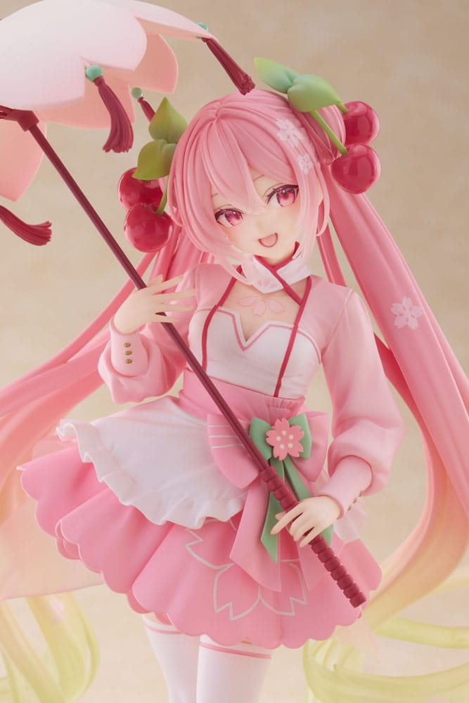 Hatsune Miku AMP+ Sakura Miku Newley Written Sakura Dress Ver