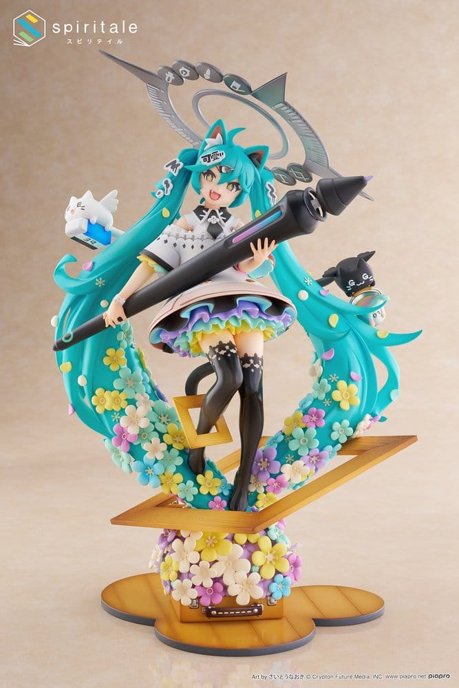 Hatsune Miku x Naoki Saito 1/7 Scale Statue My Figure Making! The Painter Ver