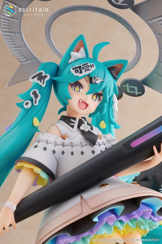 Hatsune Miku x Naoki Saito 1/7 Scale Statue My Figure Making! The Painter Ver