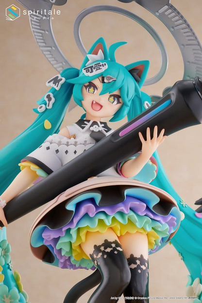 Hatsune Miku x Naoki Saito 1/7 Scale Statue My Figure Making! The Painter Ver