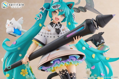 Hatsune Miku x Naoki Saito 1/7 Scale Statue My Figure Making! The Painter Ver