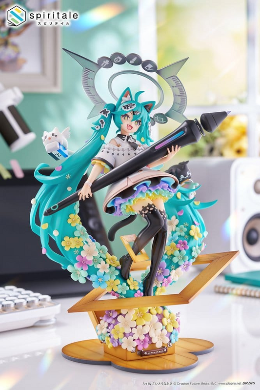 Hatsune Miku x Naoki Saito 1/7 Scale Statue My Figure Making! The Painter Ver