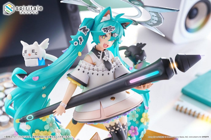 Hatsune Miku x Naoki Saito 1/7 Scale Statue My Figure Making! The Painter Ver