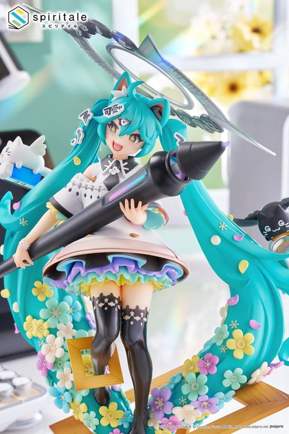 Hatsune Miku x Naoki Saito 1/7 Scale Statue My Figure Making! The Painter Ver