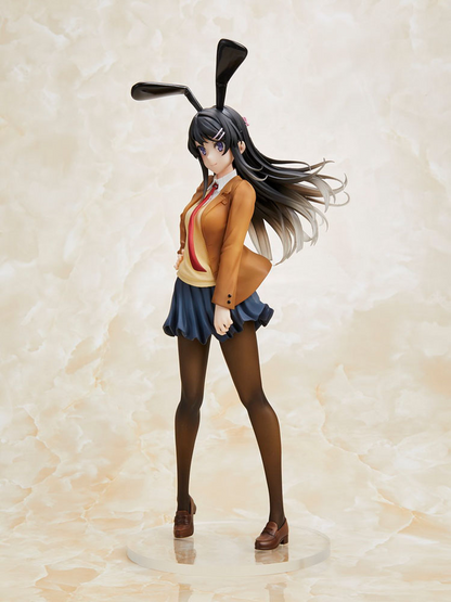 Rascal Does Not Dream of Bunny Girl Senpai Mai Sakurajima School Uniform Bunny Coreful Figure