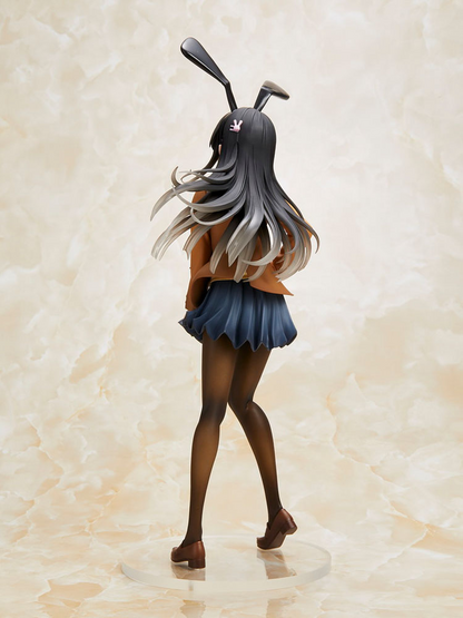 Rascal Does Not Dream of Bunny Girl Senpai Mai Sakurajima School Uniform Bunny Coreful Figure
