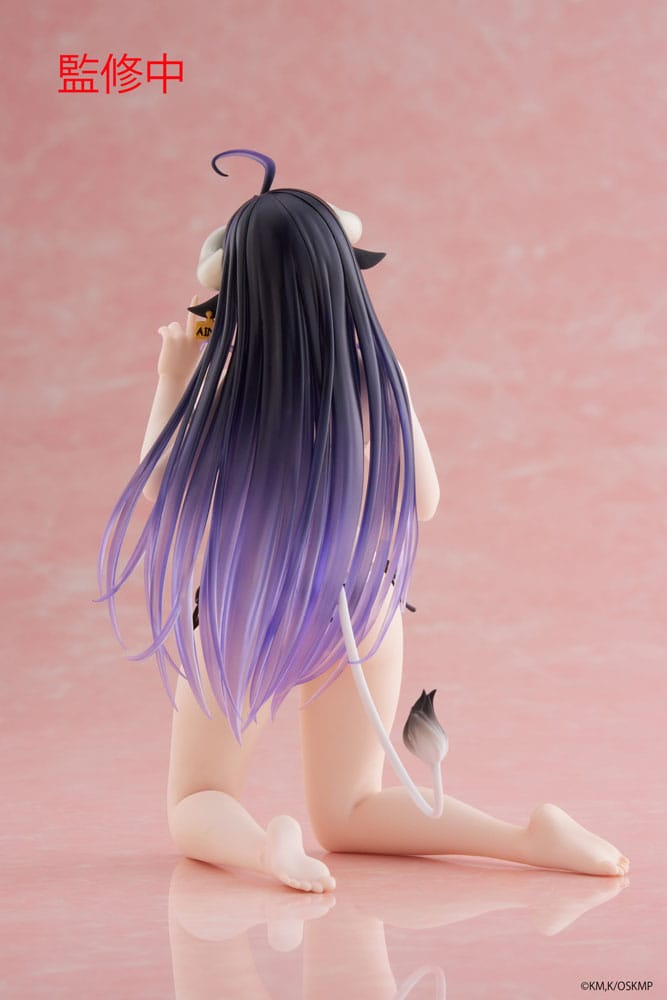 Overlord Albedo Cow-Print Swimsuit Desktop Cute Figure