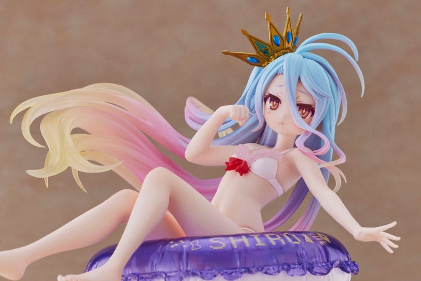 No Game No Life Shiro Aqua Float Girls Figure