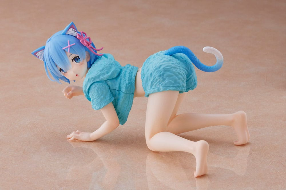 Re:Zero Desktop Cute Rem Cat Roomwear