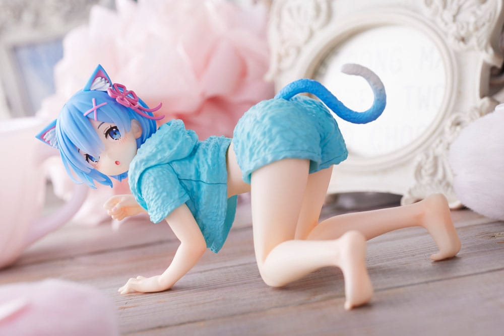 Re:Zero Desktop Cute Rem Cat Roomwear