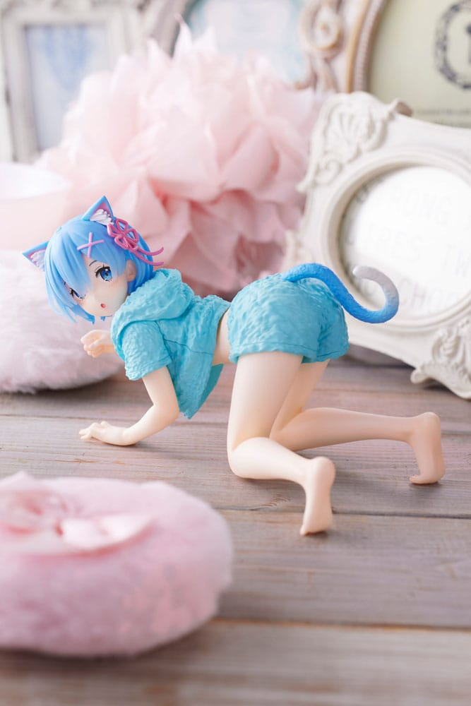 Re:Zero Desktop Cute Rem Cat Roomwear