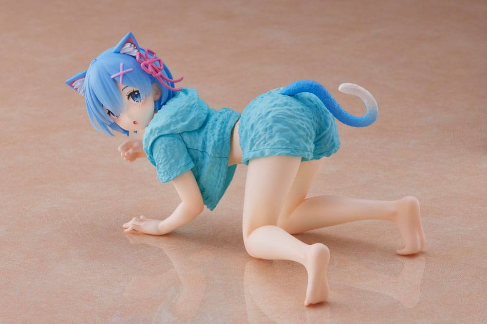 Re:Zero Desktop Cute Rem Cat Roomwear