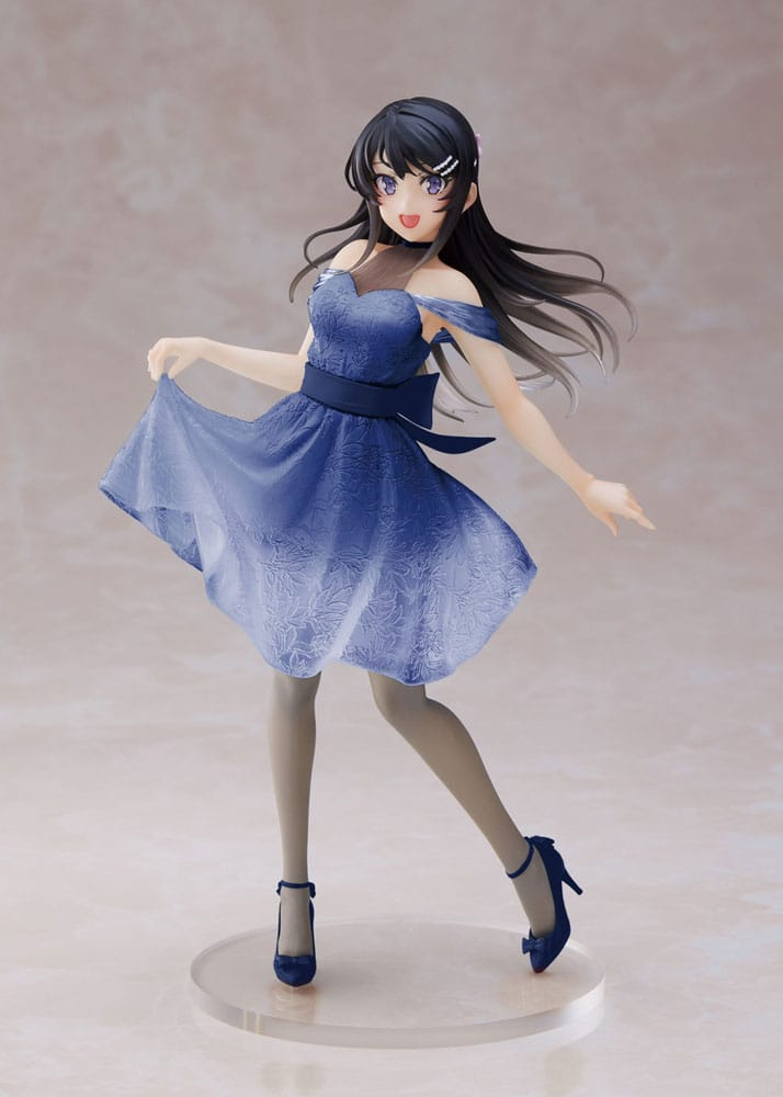 Rascal Does Not Dream of Bunny Girl Senpai Mai Sakurajima Clear Dress Renewal Coreful Figure