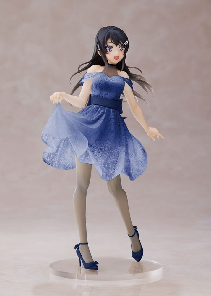 Rascal Does Not Dream of Bunny Girl Senpai Mai Sakurajima Clear Dress Renewal Coreful Figure