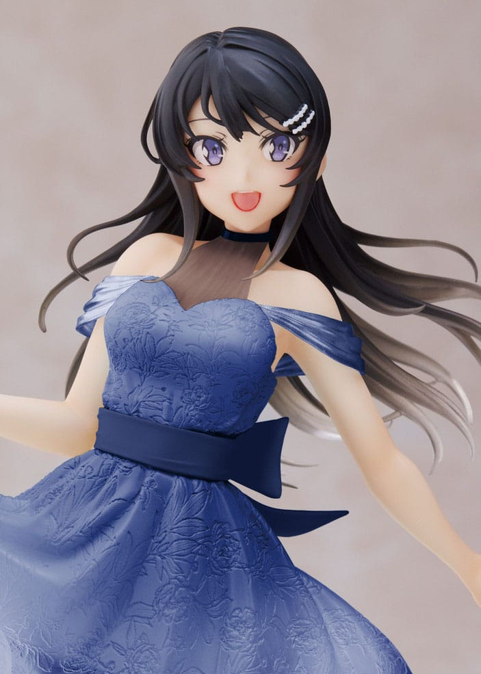 Rascal Does Not Dream of Bunny Girl Senpai Mai Sakurajima Clear Dress Renewal Coreful Figure