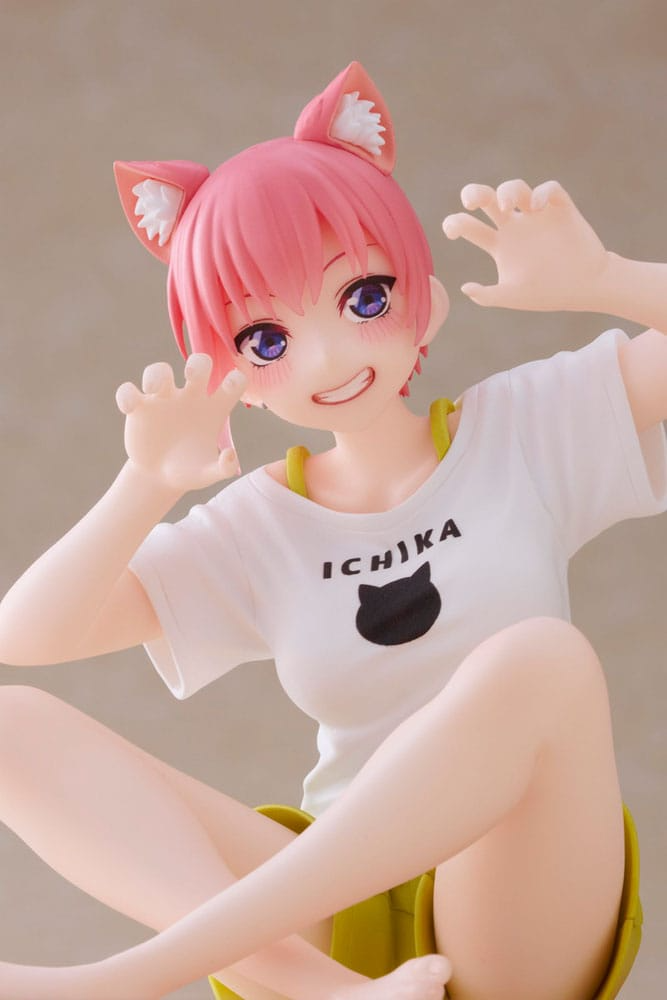 The Quintessential Quintuplets Ichika Nakano Cat Roomwear Desktop Cute Figure