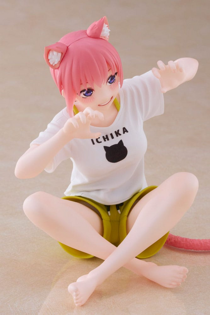 The Quintessential Quintuplets Ichika Nakano Cat Roomwear Desktop Cute Figure