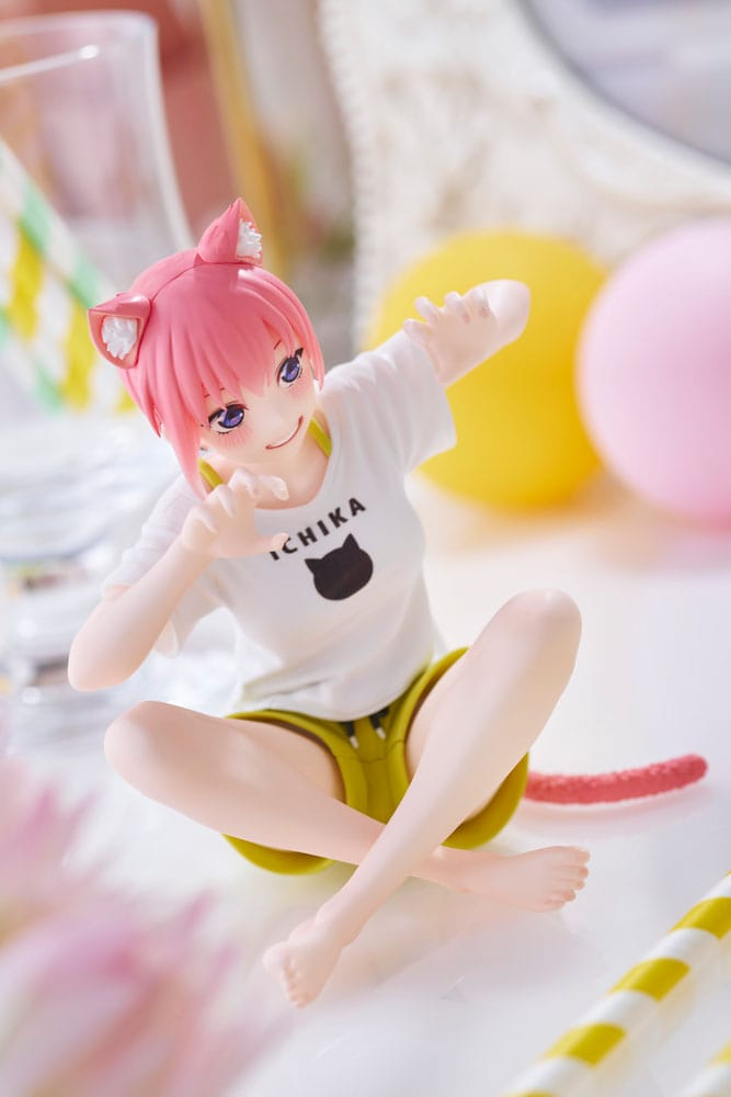 The Quintessential Quintuplets Ichika Nakano Cat Roomwear Desktop Cute Figure