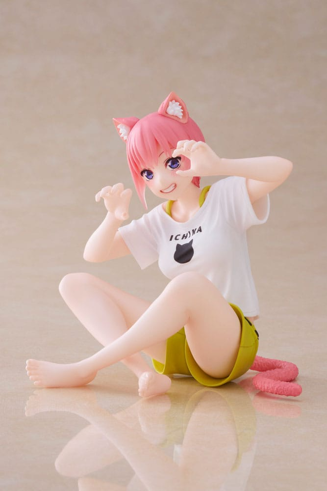 The Quintessential Quintuplets Ichika Nakano Cat Roomwear Desktop Cute Figure