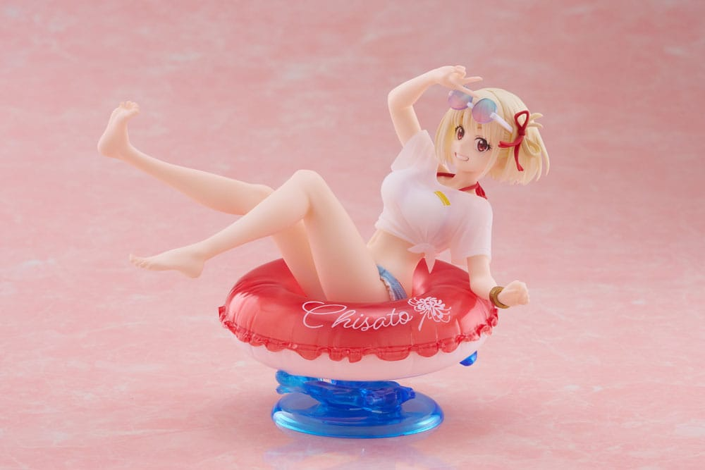 Lycoris Recoil Chisato Nishikigi Aqua Float Girls Figure