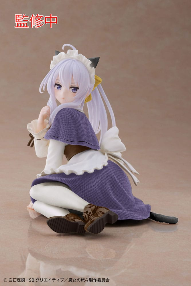 Wandering Witch The Journey of Elaina - Elaina Cat Maid Renewal Desktop Cute Figure