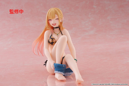My Dress-Up Darling Desktop Cute Marin Kitagawa Measured Swimsuit Ver