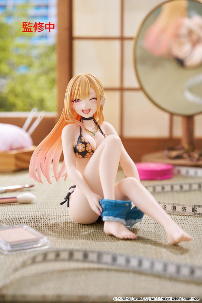My Dress-Up Darling Desktop Cute Marin Kitagawa Measured Swimsuit Ver