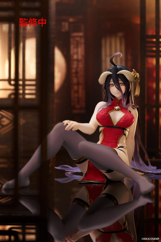 Overlord Desktop Cute Albedo Chinese Dress Renewal Ver