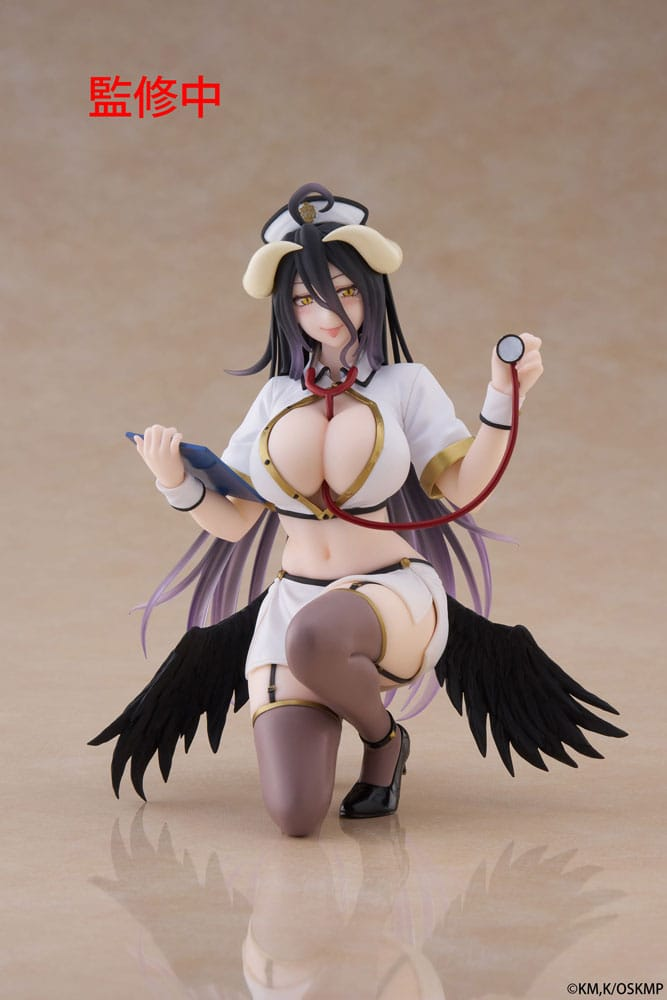 Overlord Desktop Cute Albedo Nurse Renewal Ver