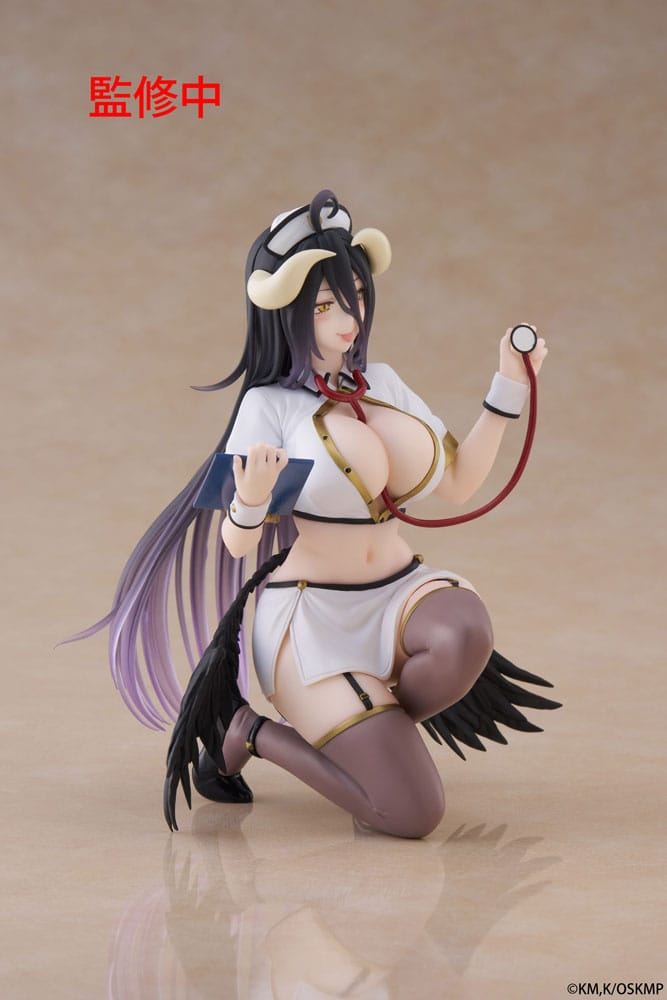 Overlord Desktop Cute Albedo Nurse Renewal Ver