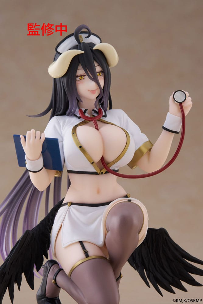 Overlord Desktop Cute Albedo Nurse Renewal Ver