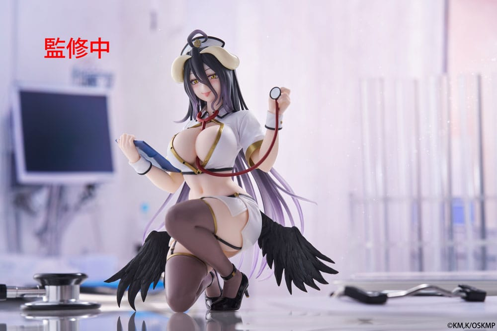 Overlord Desktop Cute Albedo Nurse Renewal Ver