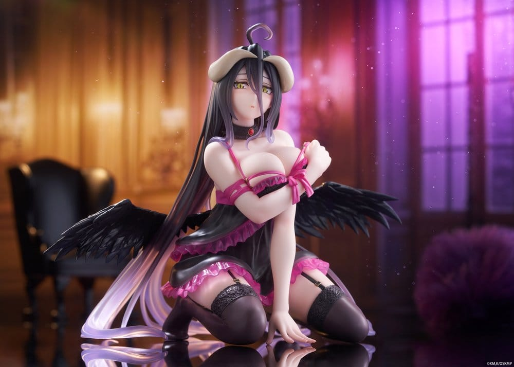 Overlord Desktop Cute Albedo Negligee Ver