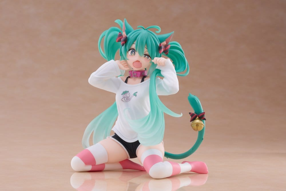 Hatsune Miku Desktop Cute Hatsune Miku Cat Ear T-Shirt Ver