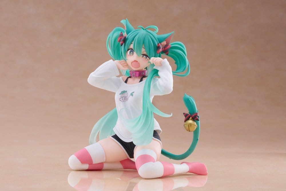 Hatsune Miku Desktop Cute Hatsune Miku Cat Ear T-Shirt Ver