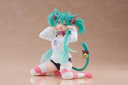 Hatsune Miku Desktop Cute Hatsune Miku Cat Ear T-Shirt Ver