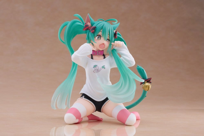 Hatsune Miku Desktop Cute Hatsune Miku Cat Ear T-Shirt Ver