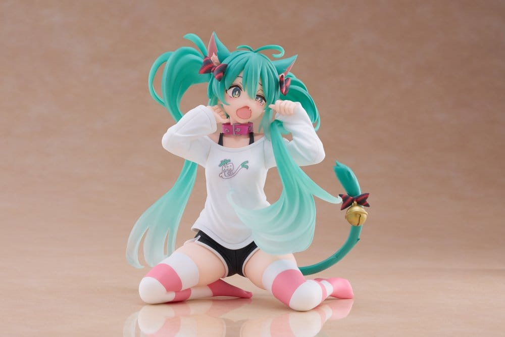 Hatsune Miku Desktop Cute Hatsune Miku Cat Ear T-Shirt Ver
