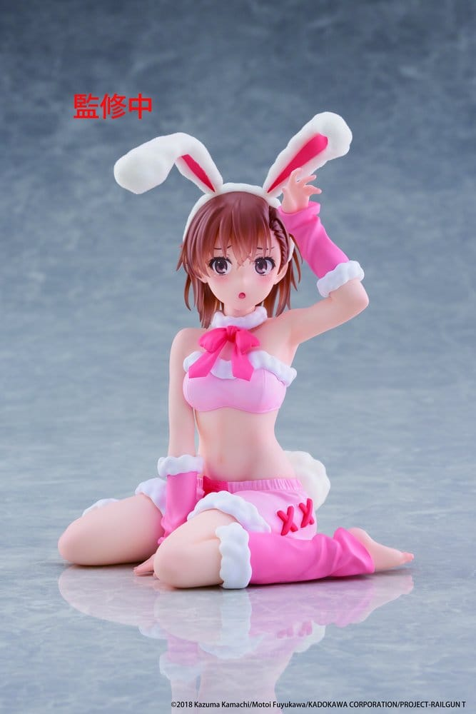 A Certain Scientific Railgun Moflock Mikoto Misaka Fluffy Bunny Ver