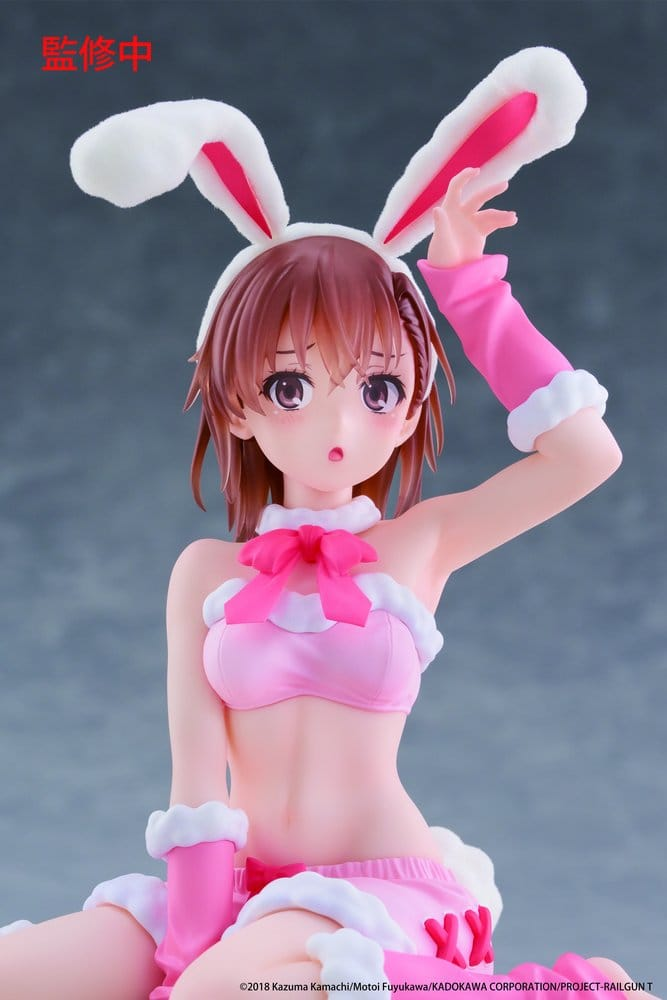 A Certain Scientific Railgun Moflock Mikoto Misaka Fluffy Bunny Ver