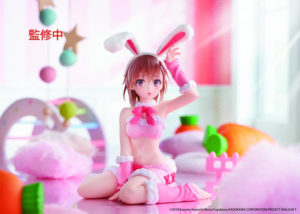 A Certain Scientific Railgun Moflock Mikoto Misaka Fluffy Bunny Ver