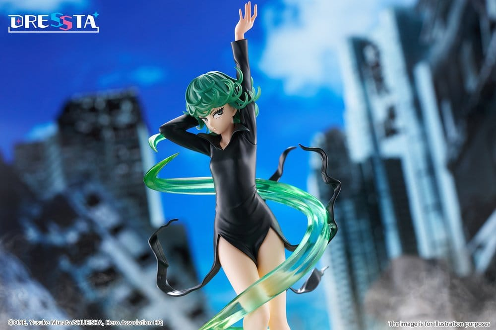 One-Punch Man Dressta Statue Tatsumaki (Terrible Tornado)