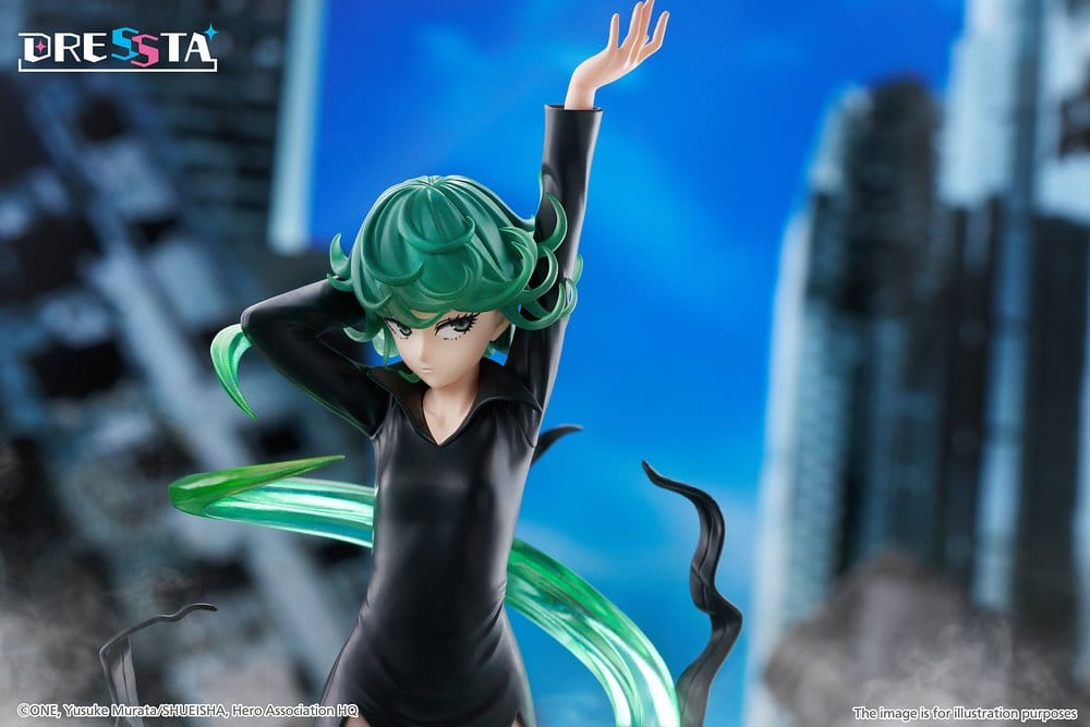 One-Punch Man Dressta Statue Tatsumaki (Terrible Tornado)