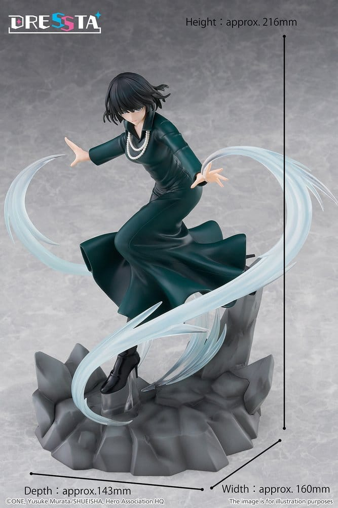 One-Punch Man Dressta Statue Fubuki (Hellish Blizzard)