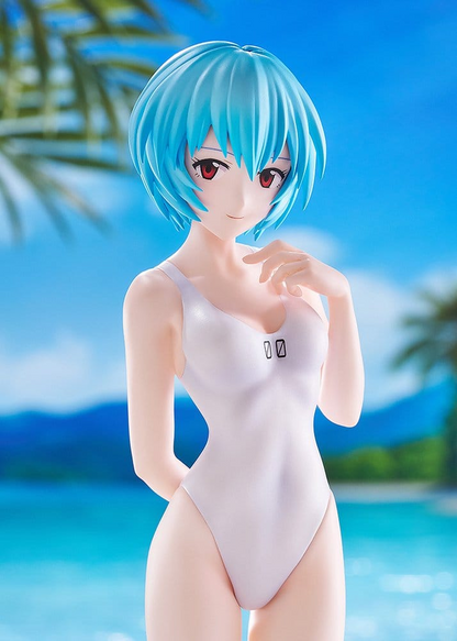 Rebuild of Evangelion POP UP PARADE L Rei Ayanami Langley Beach Queens One-Piece Style Ver