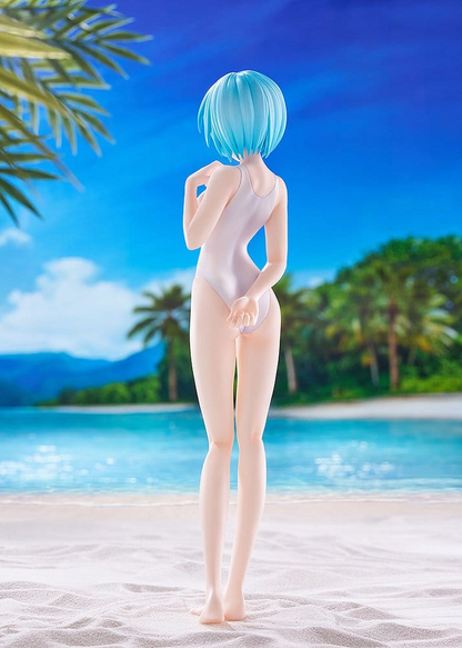 Rebuild of Evangelion POP UP PARADE L Rei Ayanami Langley Beach Queens One-Piece Style Ver