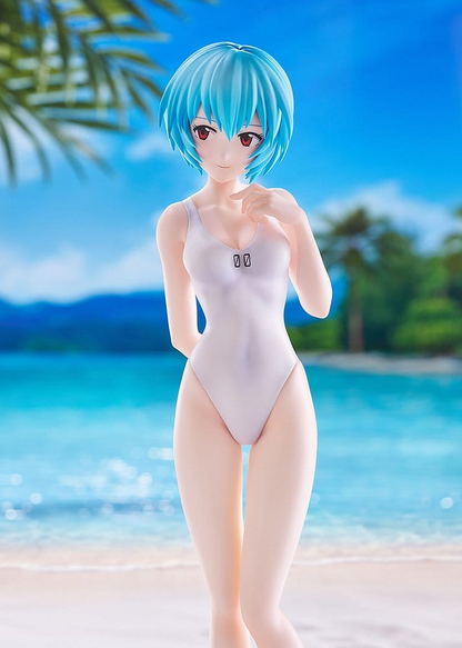 Rebuild of Evangelion POP UP PARADE L Rei Ayanami Langley Beach Queens One-Piece Style Ver