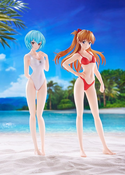 Rebuild of Evangelion POP UP PARADE L Rei Ayanami Langley Beach Queens One-Piece Style Ver